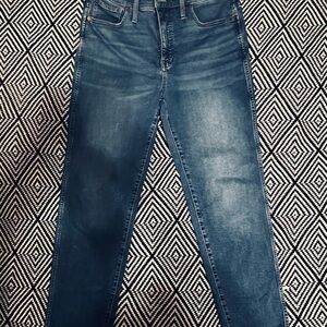 Madewell Women's Stovepipe Jeans in Medium Blue Wash